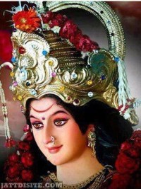 Angna Buharo Maa Ka Bhawan Sawaro Navratre Aagaye Maa Durga Bhajan Lyrics Lokesh Garg