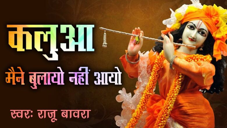 कालुआ मैने बुलायो नहीं आयो #Best Krishna Bhajan #Bhakti Bhajan #Raju Bawra #Saawariya