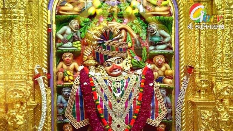 Hanuman Aarti Kastabhanjan Dev Salangpur Mandir Hanumanji Aarti –  Live Darshan Of Sarangpur Hanumanji Temple