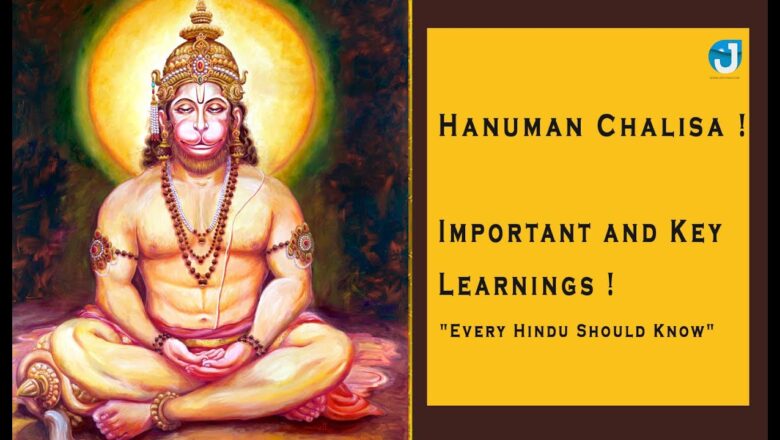 Hanuman Chalisa ! Important and Key Learnings ! "Every Hindu Should Know" ! www.jothishi.com