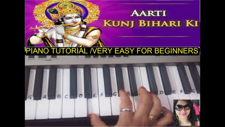 Aarti kunj Bihari Ki|Janmasthmi Special|Piano|krishna Bhajan Piano