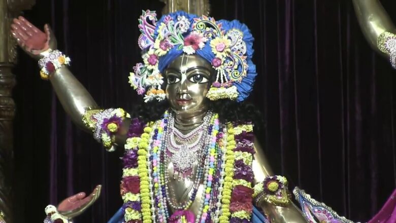 ISKCON Hare Krishna Mayapur Darshan Aarti  1/3/2018
