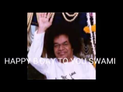 HAPPY BIRTHDAY TO YOU SWAMI|Birthday Song for Bhagwan Sri Sathya Sai Baba