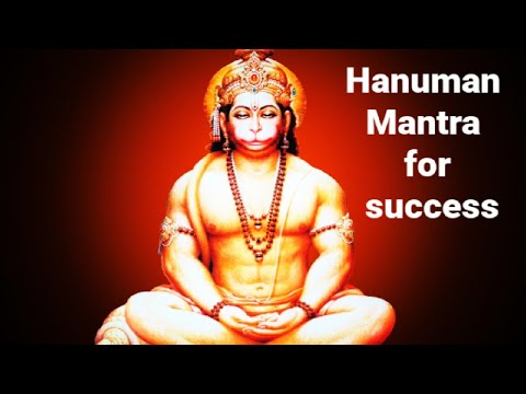 Powerful Hanuman Mantra ?️ for success || om Shree hanumate namaha