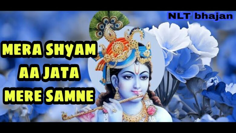 Mera shyam aa jata mere samne || Krishna bhajan || NLT bhajan ||