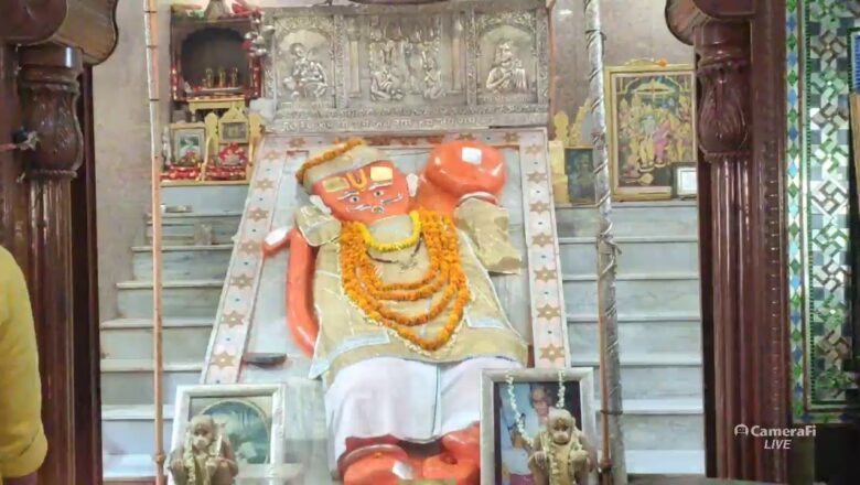 Shri khole ke Hanuman Ji 2. 5. 2021 pratah Aarti Darshan