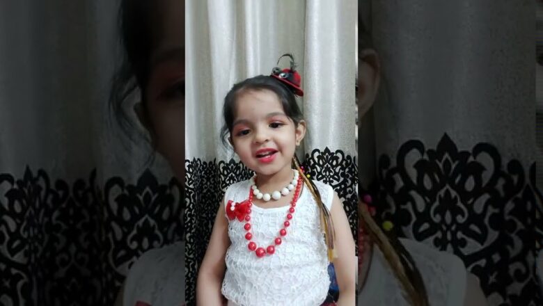 Aarti Kunj Bihari Ki – sweet female child (must watch) – Krishna Ji Aarti Radhe Krishna Radhe Rani