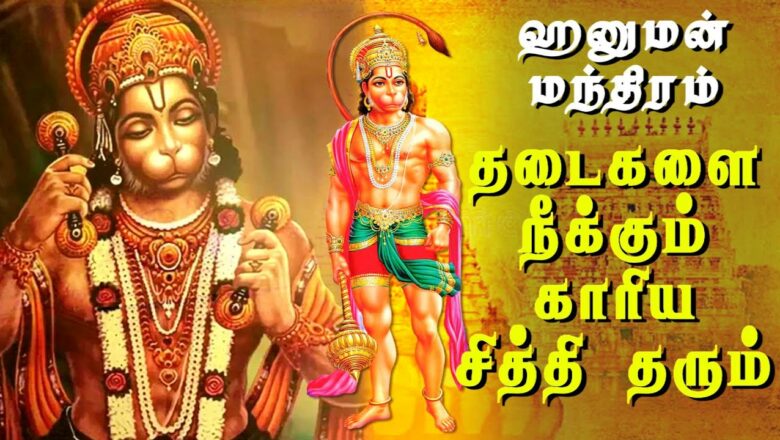 ஹனுமான் ஸ்லோகம் | துன்பங்களில் இருந்து காக்கும் ஆஞ்சநேயர் மந்திரம் | Hanuman Mantra in Tamil