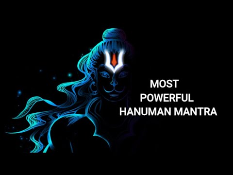 Most Powerful Hanuman Mantra | Manojavam Maarutatulya Vegam | Energetic songs l Removes Negativity
