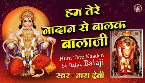 हम तेरे नादान से बालक बालाजी हनुमान भजन Hum Tere Nadaan Se Balak Balaji Hanuman Hindi Bhajan Lyrics
